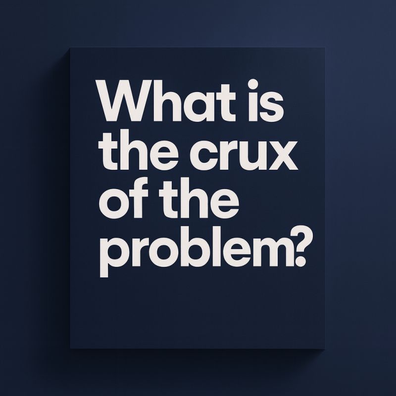 Andrew Constable MBA (@andrewconstabl9) on Twitter photo Strategy isn't about goals—it's about solving a high-stakes problem. Start by asking: What's the crux? That’s where real progress begins.
#strategy #leadership #business Strategy isn't about goals—it's about solving a high-stakes problem. Start by asking: What's the crux? That’s where real progress begins.
#strategy #leadership #business
