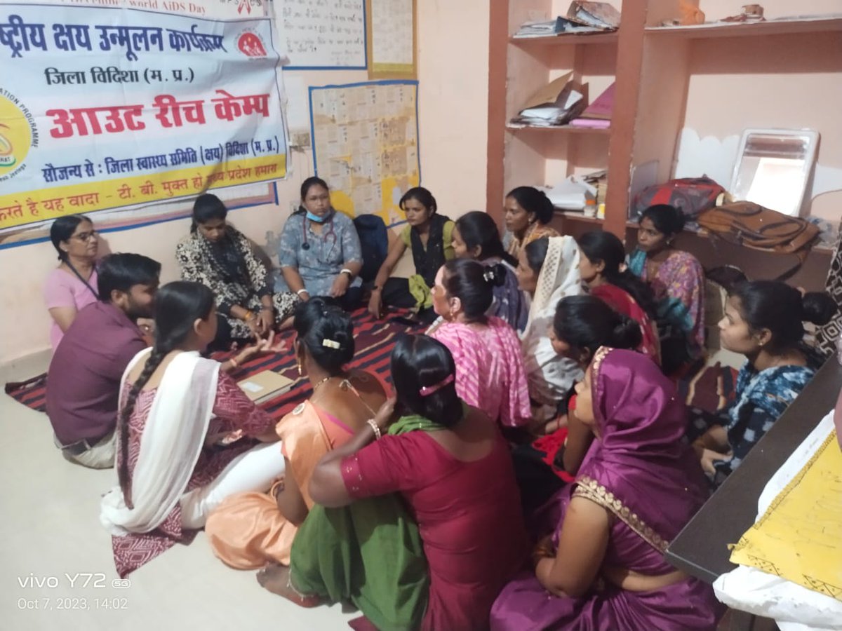 As part of the TB Mukt Bharat Abhiyan, an outreach camp  for under privilege women was successfully conducted to ensure early detection and awareness among the under served communities. 
#TBMuktBharat 
#TBHaregaDeshJeetega
