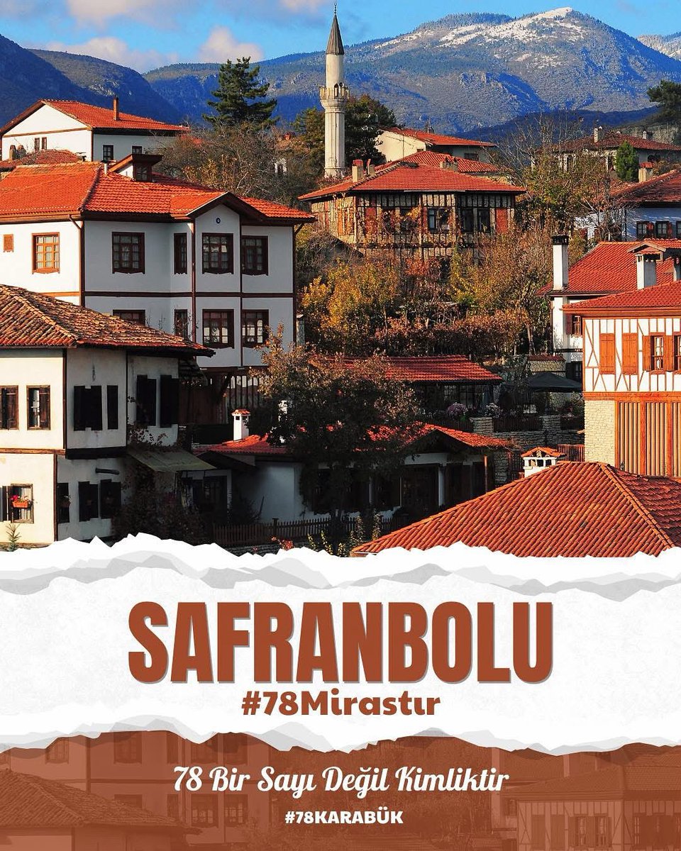 Safranbolu Mirastır.

Karabüklüler Gününüz Kutlu Olsun.

#tckarabukvaliligi 
#valimustafayavuz 
#78Karabük
#KarabüklülerGünü
#78Safranbolumirastır
#yenicebelediyesi 

Yenice Belediye Başkanı 
Ş.Sertaş KARAKAŞ