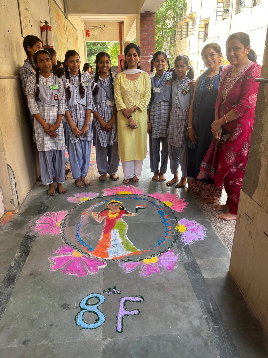 GGSSS HARKESH NAGAR 1925341 (@ggsssharkeshngr) on Twitter photo Har Ghar Tiranga Abhiyaan 🇮🇳
A nation's flag is not just a symbol—it’s the soul of its people waving in the wind.
Students expressed their joy by making Rangoli in the school premises. 🎉
<a href="/narendramodi/">Narendra Modi</a>
<a href="/gupta_rekha/">Rekha Gupta</a>
<a href="/ashishsood_bjp/">Ashish Sood</a>
<a href="/CMODelhi/">CMO Delhi</a>
<a href="/Dir_Education/">DIRECTORATE OF EDUCATION Delhi</a> Har Ghar Tiranga Abhiyaan 🇮🇳
A nation's flag is not just a symbol—it’s the soul of its people waving in the wind.
Students expressed their joy by making Rangoli in the school premises. 🎉
<a href="/narendramodi/">Narendra Modi</a>
<a href="/gupta_rekha/">Rekha Gupta</a>
<a href="/ashishsood_bjp/">Ashish Sood</a>
<a href="/CMODelhi/">CMO Delhi</a>
<a href="/Dir_Education/">DIRECTORATE OF EDUCATION Delhi</a>