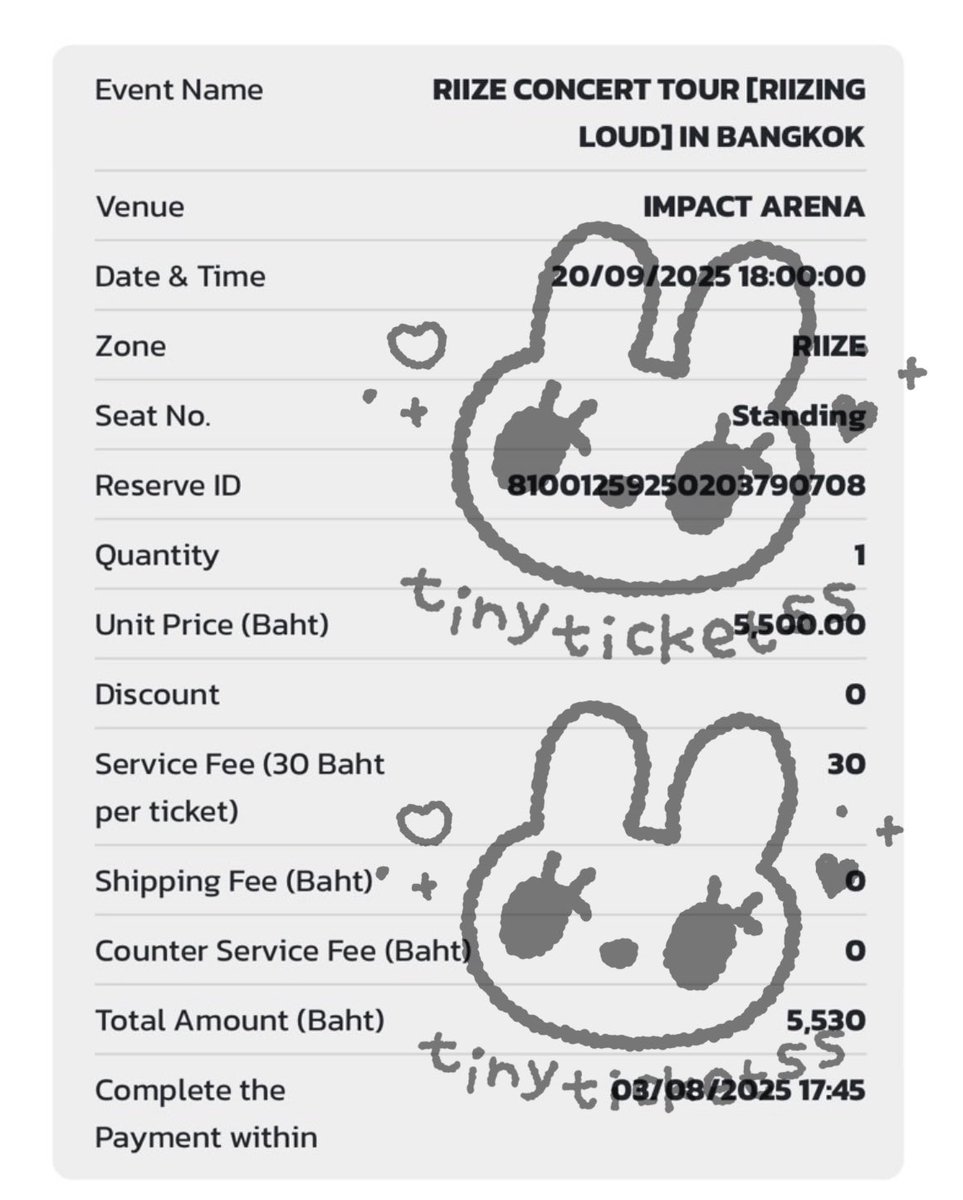 tinyticketss's tweet image. #reviewtinyticketss

รีวิวกดบัตรคอนน้องข้าวค่า❣️❣️

#RIIZINGLOUD_IN_BANGKOK #RIIZE