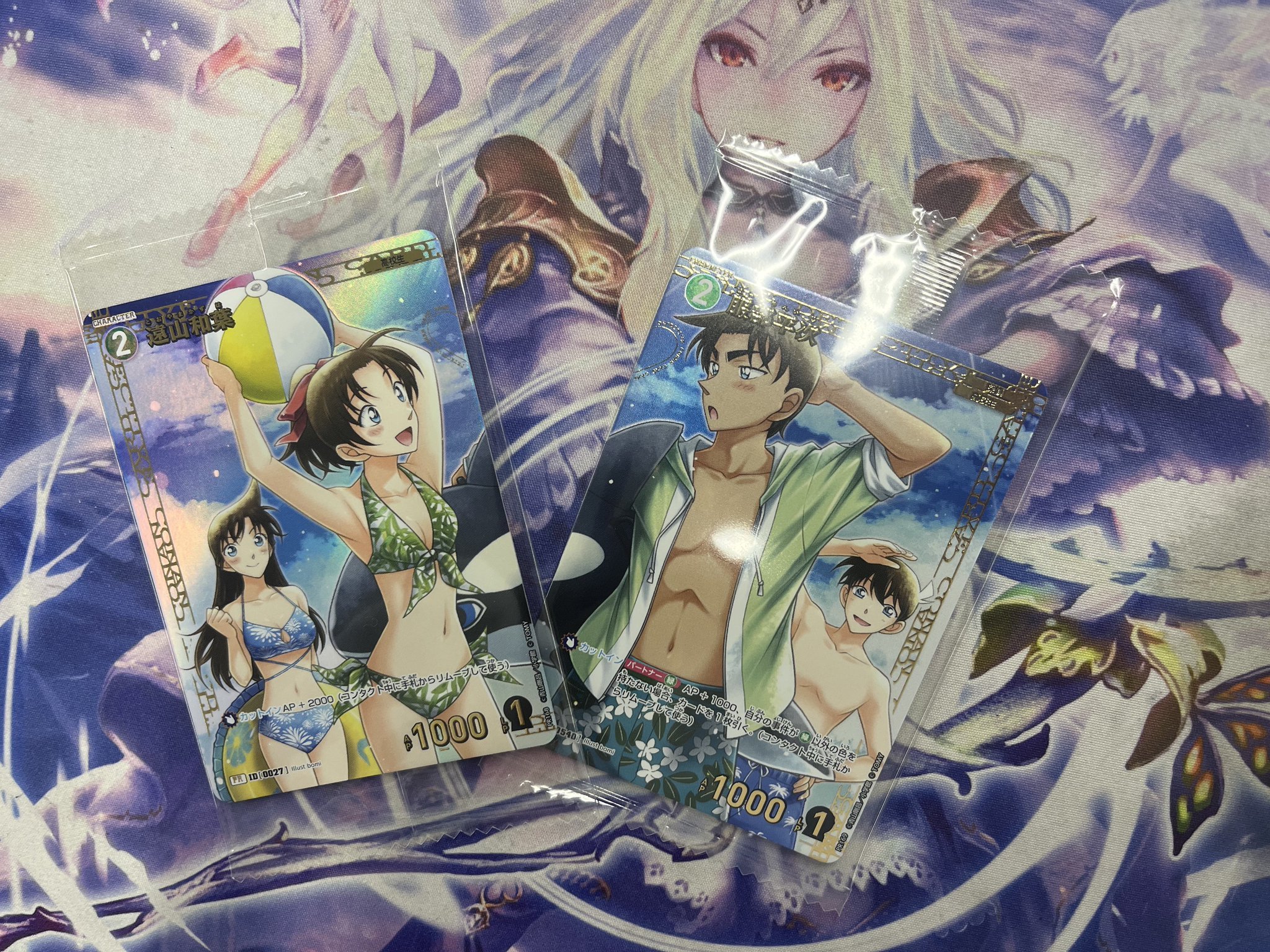 遠山和葉　服部平次　チャレンジ戦　セット　コナンカード 公式】名探偵コナンカードゲーム on X: 