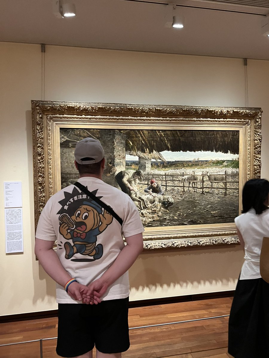 国立西洋美術館に行ってきました✨🥱