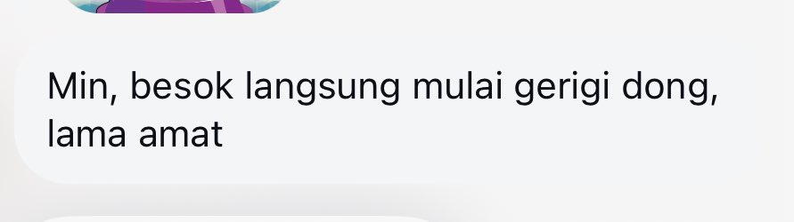 kak? sSSSTOOOP tagih-tagih PLZ 😤☝️