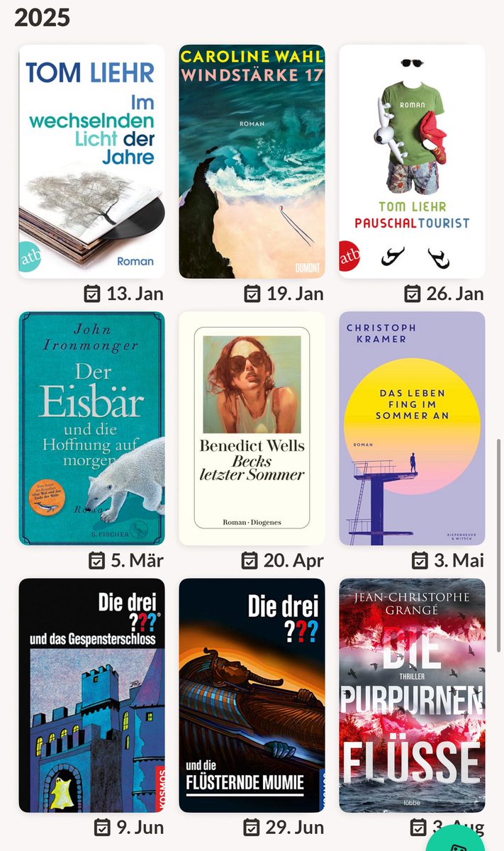 #Bookshelf 2025