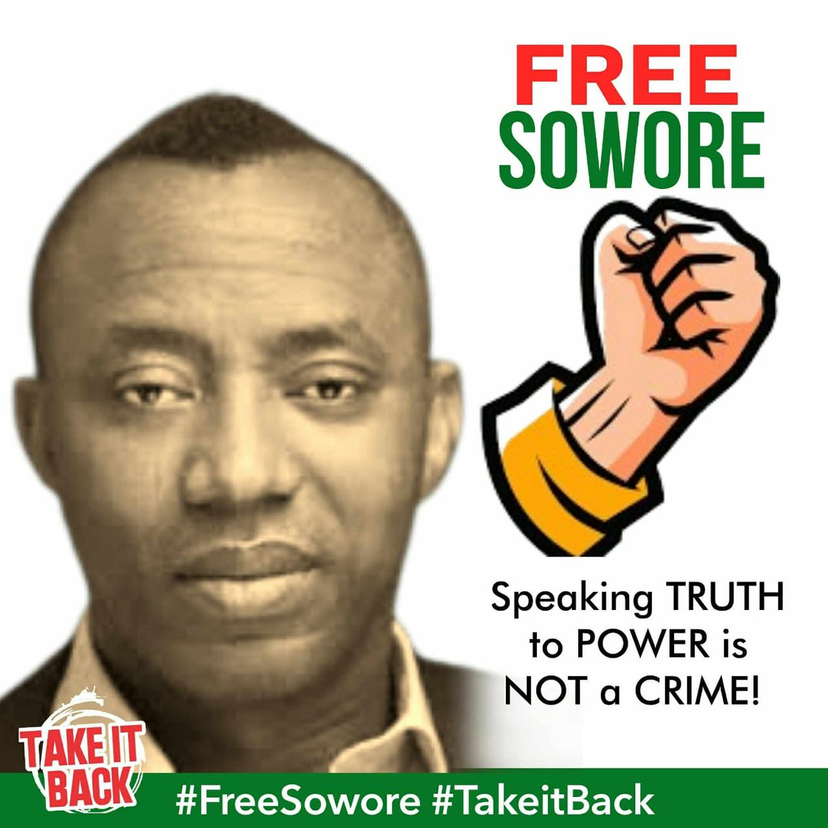DamilojuJLT's tweet photo. Illegal IGP Egbetokun you can't silence Sowore.
Illegal IGP Egbetokun you can't silence Sowore.
Illegal IGP Egbetokun you can't silence Sowore.
Illegal IGP Egbetokun you can't silence Sowore.
Illegal IGP Egbetokun you can't silence Sowore. https://t.co/knNI8pt7jd