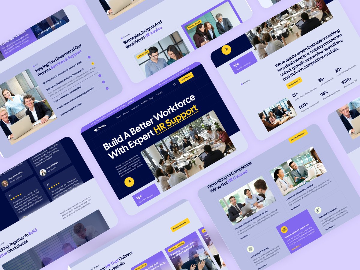 SbShahria's tweet photo. HR Consulting Landing Page

🎯 Services I Offer:

• Website UI/UX Design
• WordPress &amp; Webflow Development
• Brand Identity &amp; Logo Design

📞 Let’s talk about your next project:
📱 WhatsApp: +8801765980082
📧 Email: sbshahria@gmail.com

#hr #consulting #WebDesign  #uiux https://t.co/qoSdOu8W4g