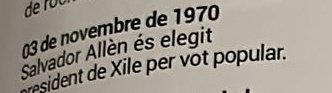 Presentan un texto en castellano y el editor decide publicarlo en valencià. Para hacerlo usa un traductor internauta. El resultado es que Salvador Allende ahora es Salvador Allèn. Y así quedará publicado. El rigor se ha perdido. El buen uso de las herramientas digitales, también.