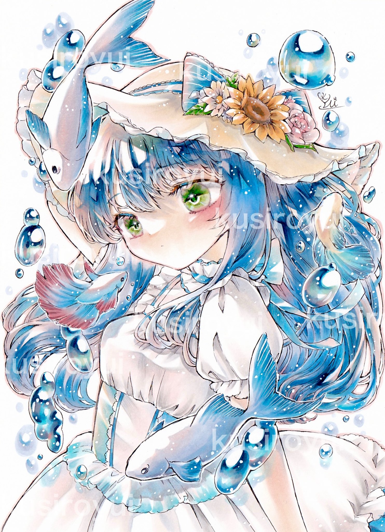 M様☆コピック⭐︎夢絵⭐︎絵画⭐︎原画⭐︎アルシュ 玖白 唯🌸 We Love！コピック展4.8/9〜8/17 on X: 