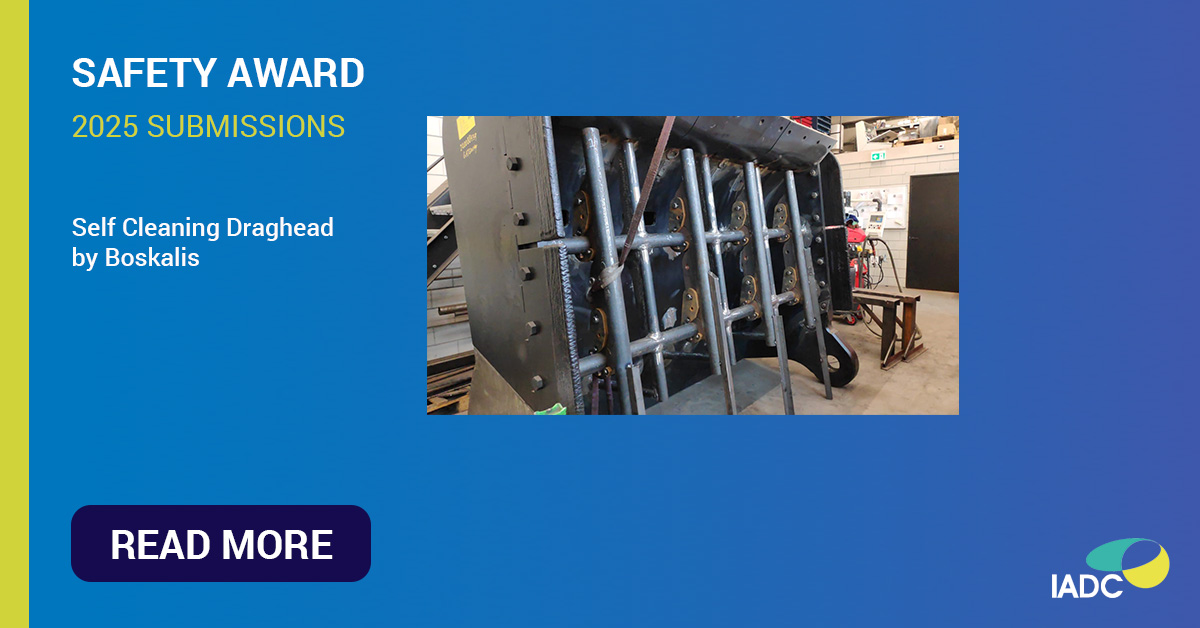 14 submissions are in the running for 𝕀𝔸𝔻ℂ’𝕤 𝕊𝕒𝕗𝕖𝕥𝕪 𝔸𝕨𝕒𝕣𝕕 𝟚𝟘𝟚5! One of these submissions is the Self-cleaning drag head by <a href="/BoskalisNL/">Boskalis Nederland</a> 
Read more 👇
iadc-dredging.com/news/iadc-reve…

#Innovation #Safetyawards #Dredging