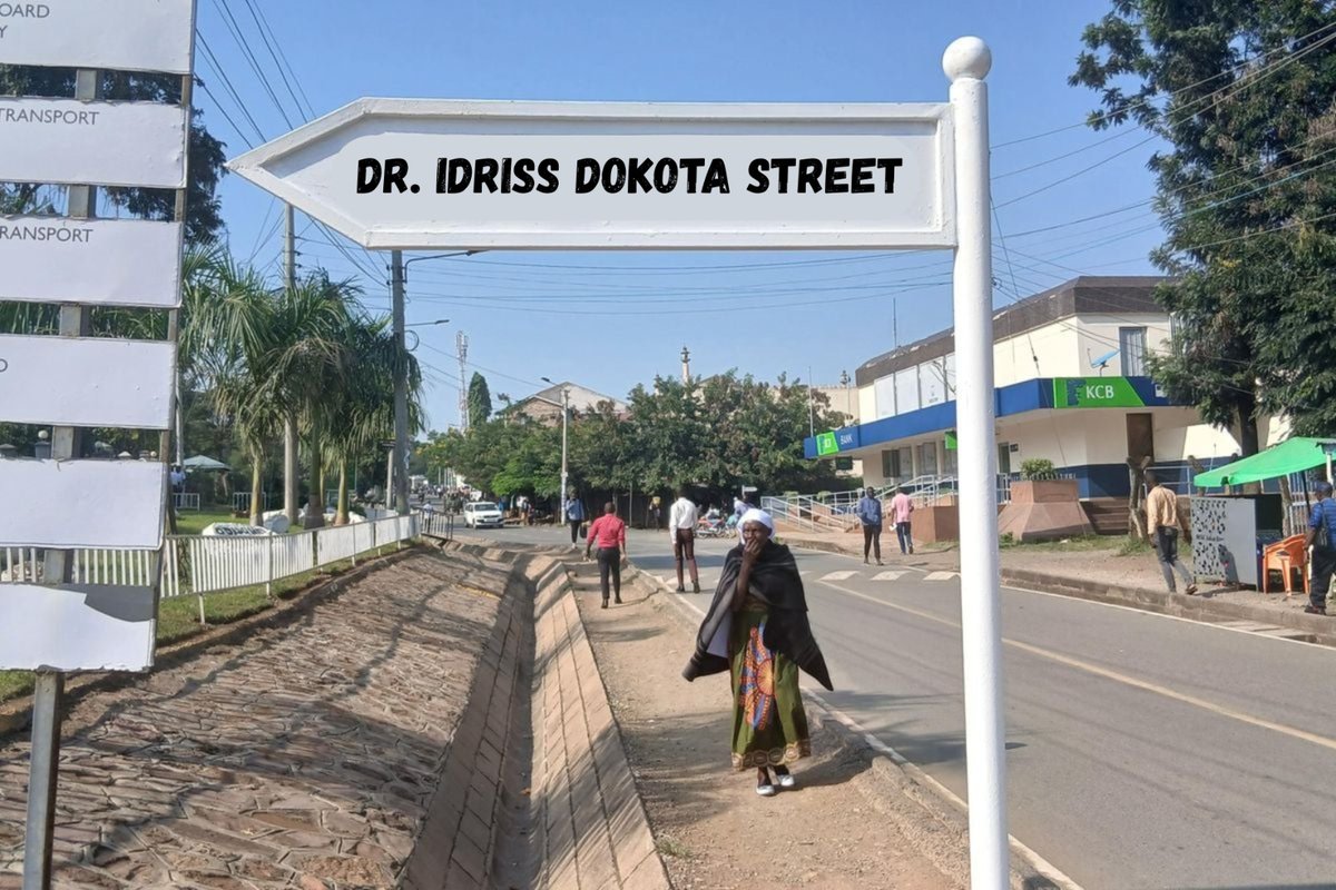 Sahal@abdi (@sahalize2) on Twitter photo Dr.<a href="/IdrisDokota/">PS Idris Dokota</a> is a household name in Tana. Renaming a street in his honor is a fitting tribute and wonderful gesture.
Tana Finest
<a href="/UDAKenya/">United Democratic Alliance, UDA.</a> <a href="/KindikiKithure/">Kithure Kindiki</a> Dr.<a href="/IdrisDokota/">PS Idris Dokota</a> is a household name in Tana. Renaming a street in his honor is a fitting tribute and wonderful gesture.
Tana Finest
<a href="/UDAKenya/">United Democratic Alliance, UDA.</a> <a href="/KindikiKithure/">Kithure Kindiki</a>
