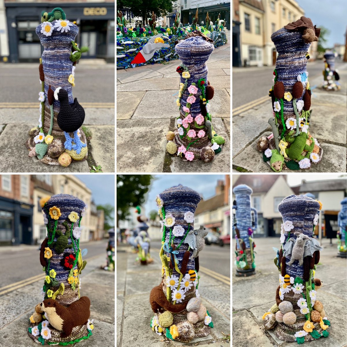 Yarn Bomber tweet media