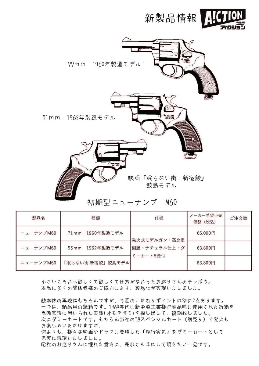 ア！クション (@modelgun_action) / Posts / X