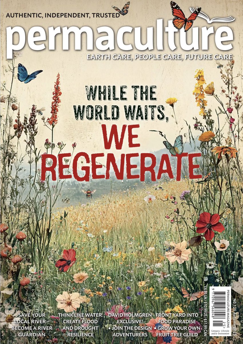 Exact Editions (@exacteditions) on Twitter photo π¦ <a href="/PermacultureMag/">Permaculture Mag</a> are celebrating their 125th issue!
The Autumn 2025 edition includes a special interview with David Holmgren, co-founder of the permaculture movement in the late 1970s.
π Browse the complete Permaculture archive on Exact Editions. π¦ <a href="/PermacultureMag/">Permaculture Mag</a> are celebrating their 125th issue!
The Autumn 2025 edition includes a special interview with David Holmgren, co-founder of the permaculture movement in the late 1970s.
π Browse the complete Permaculture archive on Exact Editions.