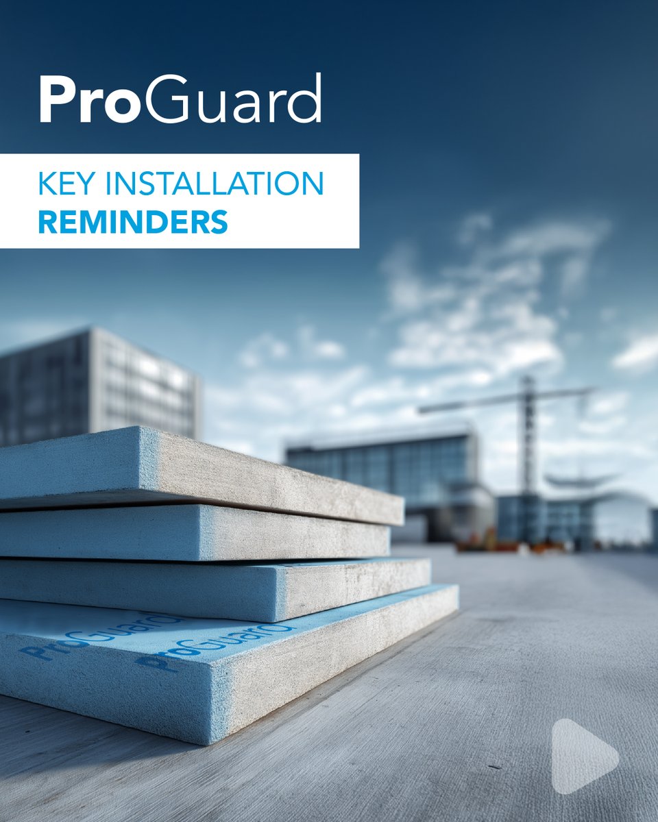 GypsumMada's tweet image. Installing ProGuard™?​
Don’t miss these key steps to ensure long-term performance and weather resistance.​
​
 #MadaProGuard #InstallationTips #DrywallSystems