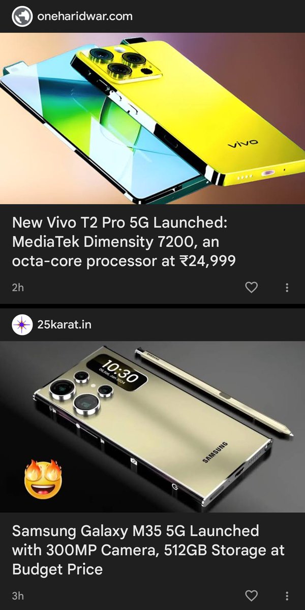 techolum's tweet image. Has your Google Feed also been flooded with questionable articles lately? I'm seeing posts with fake product images and specs like a "300MP camera" that doesn't exist. Curious if others are getting the same kind of clickbait links in their recommendations.

#GoogleFeed #Google