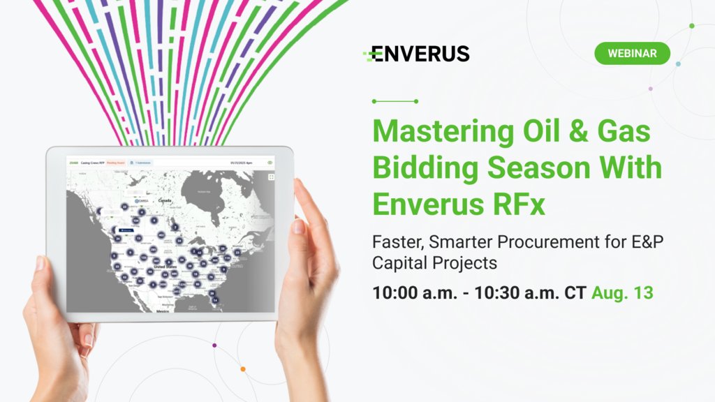 Don't let spreadsheets, emails or generic sourcing tools slow you down—or put you at risk—this bidding season. Join our webinar to see how Enverus RFx is helping E&amp;Ps simplify procurement, centralize supplier comms and track every decision: go.enverus.com/l/191022/2025-…