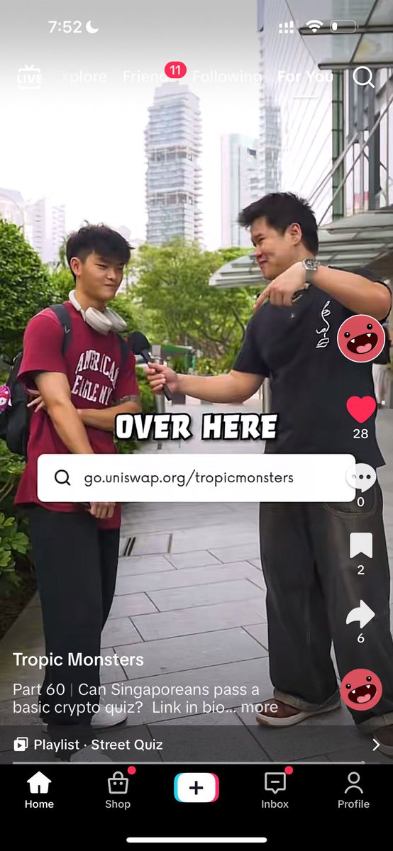 which part of the cycle r we when <a href="/Uniswap/">Uniswap Labs 🦄</a> is running tiktok ads with non crypto KOLs