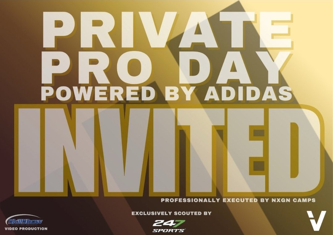 Thetristanshell (@thetristanshell) on Twitter photo DOPE... Just got invited to the PRIVATE PRO DAY powered by <a href="/adidasfootball/">adidas Football</a> !! ๐ฅ
Coach D believed in me and now Iโm locked in. Thank you <a href="/NxgnCamps/">NXGN Camps, Inc</a> <a href="/247Sports/">247Sports</a> <a href="/SkillShow/">SkillShow</a> <a href="/AveiusD/">Coach Darby</a> & the whole Adidas team for this opportunity!
Letโs work!
See you March & April 2026
#AdidasProDay DOPE... Just got invited to the PRIVATE PRO DAY powered by <a href="/adidasfootball/">adidas Football</a> !! ๐ฅ
Coach D believed in me and now Iโm locked in. Thank you <a href="/NxgnCamps/">NXGN Camps, Inc</a> <a href="/247Sports/">247Sports</a> <a href="/SkillShow/">SkillShow</a> <a href="/AveiusD/">Coach Darby</a> & the whole Adidas team for this opportunity!
Letโs work!
See you March & April 2026
#AdidasProDay