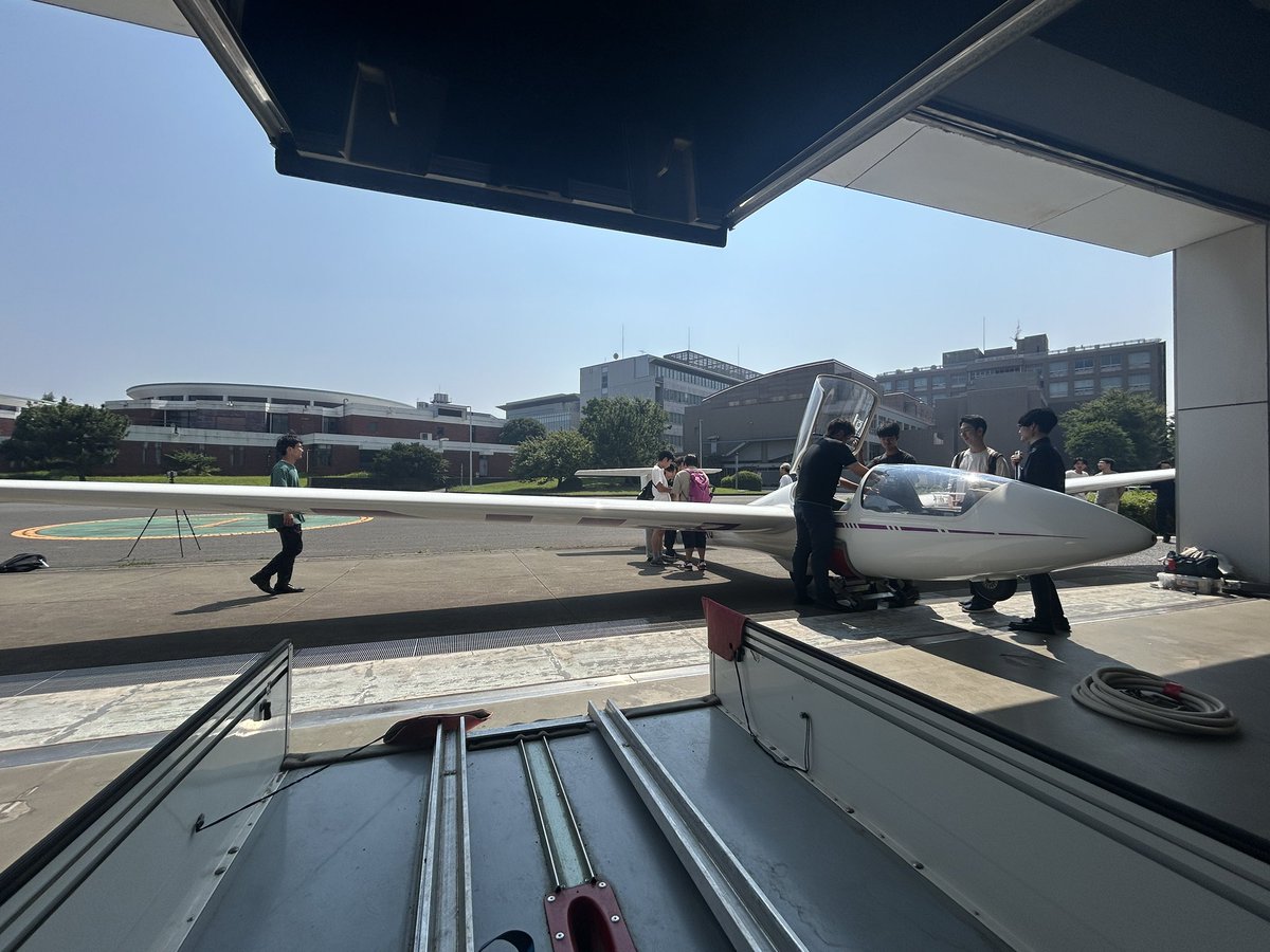 先日、航空宇宙工学科の講義に合わせて日大21を船橋キャンパスで組みました！