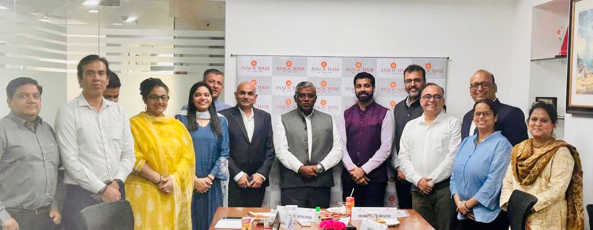 Shailendrangp's tweet image. Honored to join thought leaders at the ASSOCHAM National Council on Water in New Delhi. Grateful for the insights, connections &amp;amp; focus on sustainable water solutions.
Thanks @ASSOCHAM for the opportunity!

#WaterLeadership #ASSOCHAM #MicrofilterPolymers #Sustainability #India2030