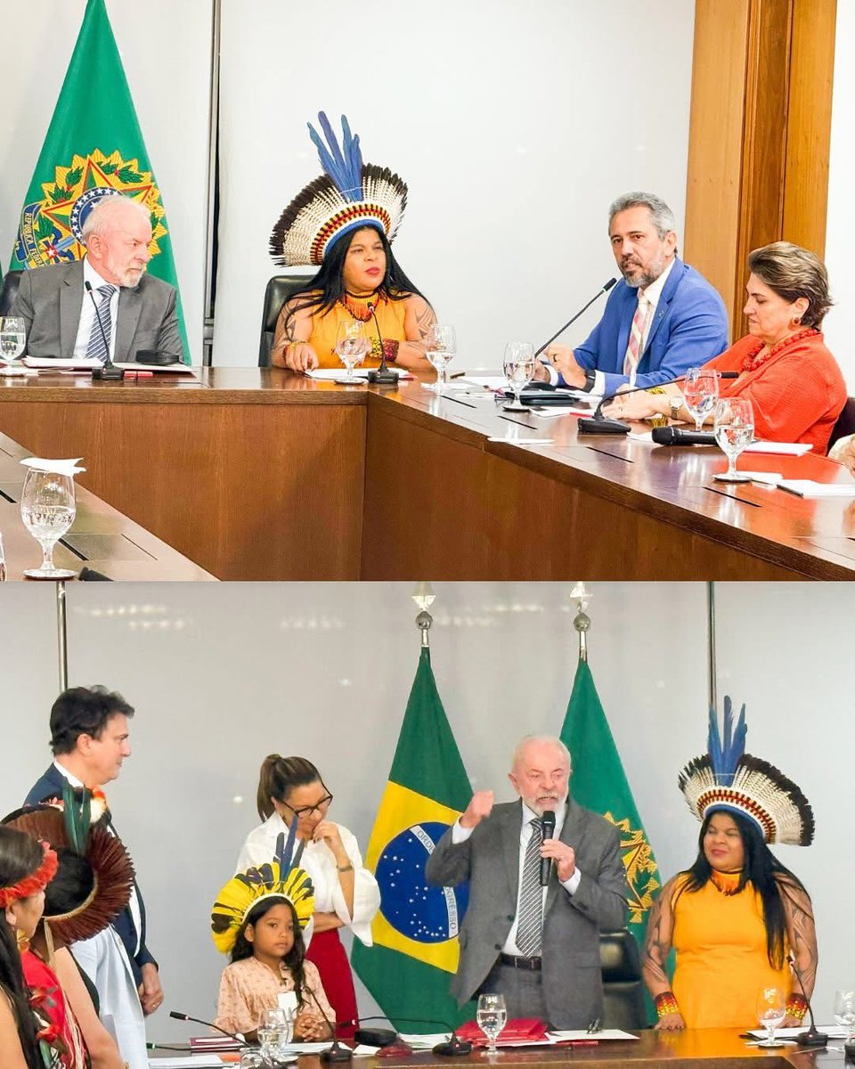 elmanooficial's tweet image. 🌿 Dia histórico para os povos indígenas do Ceará!

Ao lado do presidente Lula, homologamos mais três terras indígenas em nosso estado! Com essas, chegamos a cinco territórios homologados no Ceará.