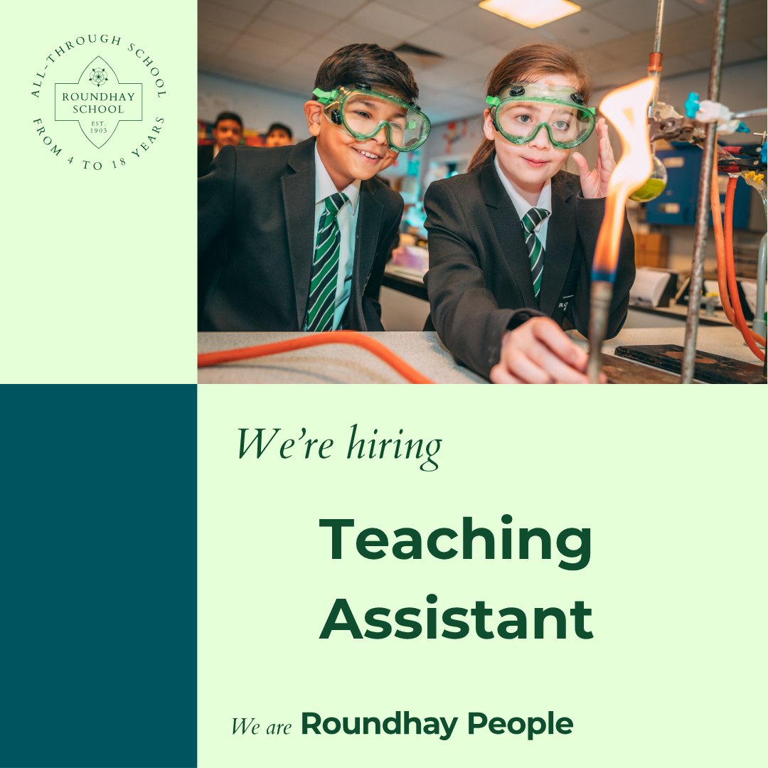 Don’t forget to get your applications in for this great opportunity!  

Find out more and apply: bit.ly/Roundhay-Vacan…

Application close date: 31.08.2025