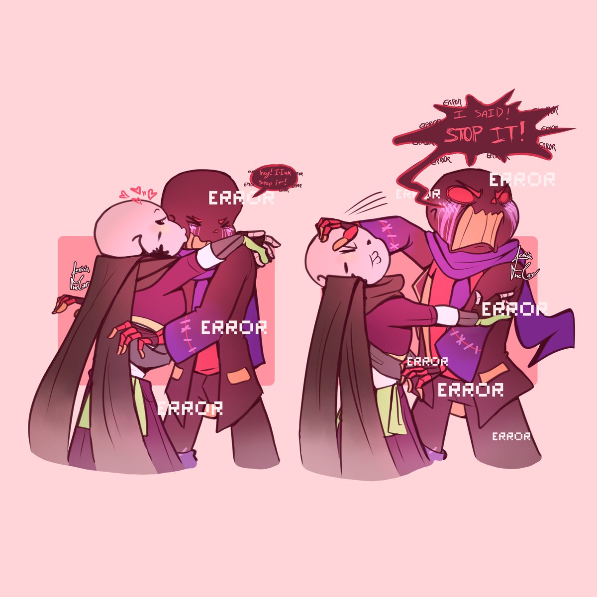 #ErrorInk #errorsans #inksans #errink #Digitalart #undertaleAU #undertale