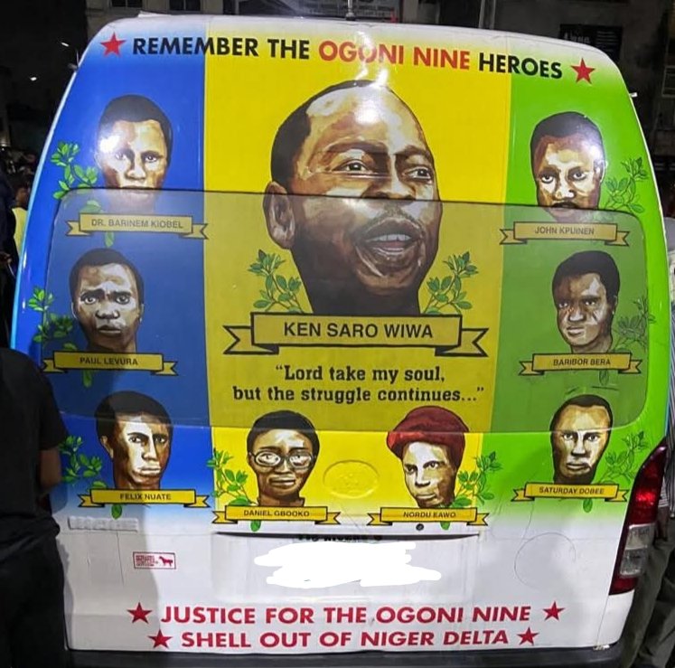 hisjayden's tweet photo. You pardon criminals, not heroes. 💪
Ken Saro-Wiwa &amp; the Ogoni 8 were innocent. Killed for standing up to oil greed &amp; injustice.
Now Tinubu offers a "pardon"? For what crime?
This isn’t healing—it’s an insult.
What they deserve is exoneration, not erasure. https://t.co/cUymxvWISF