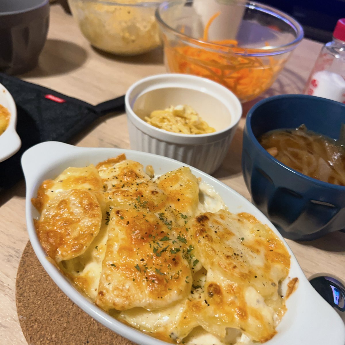 ポテトグラタンですわよ