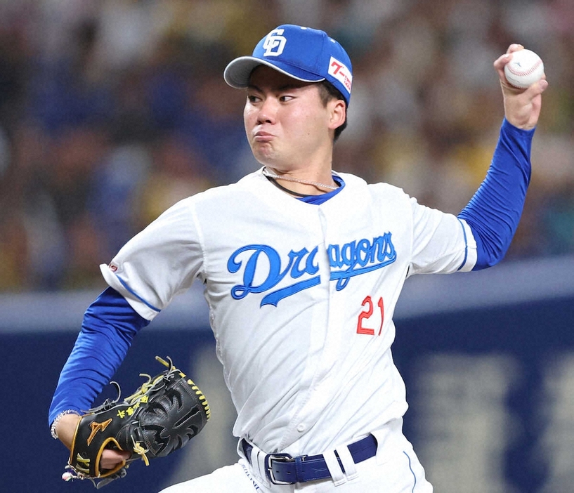 gnomotoke's tweet photo. 中日・金丸夢斗がプロ初勝利　10度目先発で8回3失点　指揮官の思いに応えた忘れられない1日（スポニチアネックス）-Yahoo!ニュース https://t.co/ZpR6Gc4No3

中日のドラフト1位、金丸夢斗投手（22＝関西大）が10度目の先発登板に臨み、8回、116球を投げ6安打3失点でプロ初勝利を挙げた。 https://t.co/c8JF9ZZPNr
