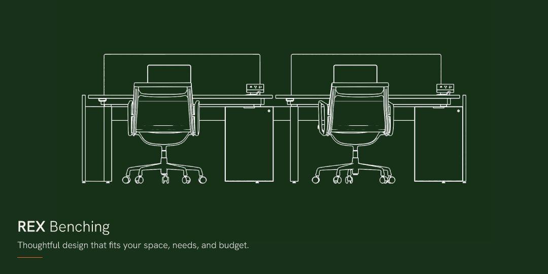 REX was designed to deliver premium aesthetics and intelligent technology management at an accessible price point for sit-to-stand workstations. We tailor every detail from materials to features in order to reflect your unique vision and brand.

hubs.li/Q03BsZsN0