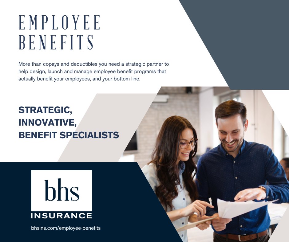 Unlock the full potential of your workforce with tailored employee benefits! At BHS Insurance, we partner with you to design and manage programs that truly support your team and enhance your bottom line. Discover more at bhsins.com/employee-benef…!
 #EmployeeBenefits #BHSInsurance