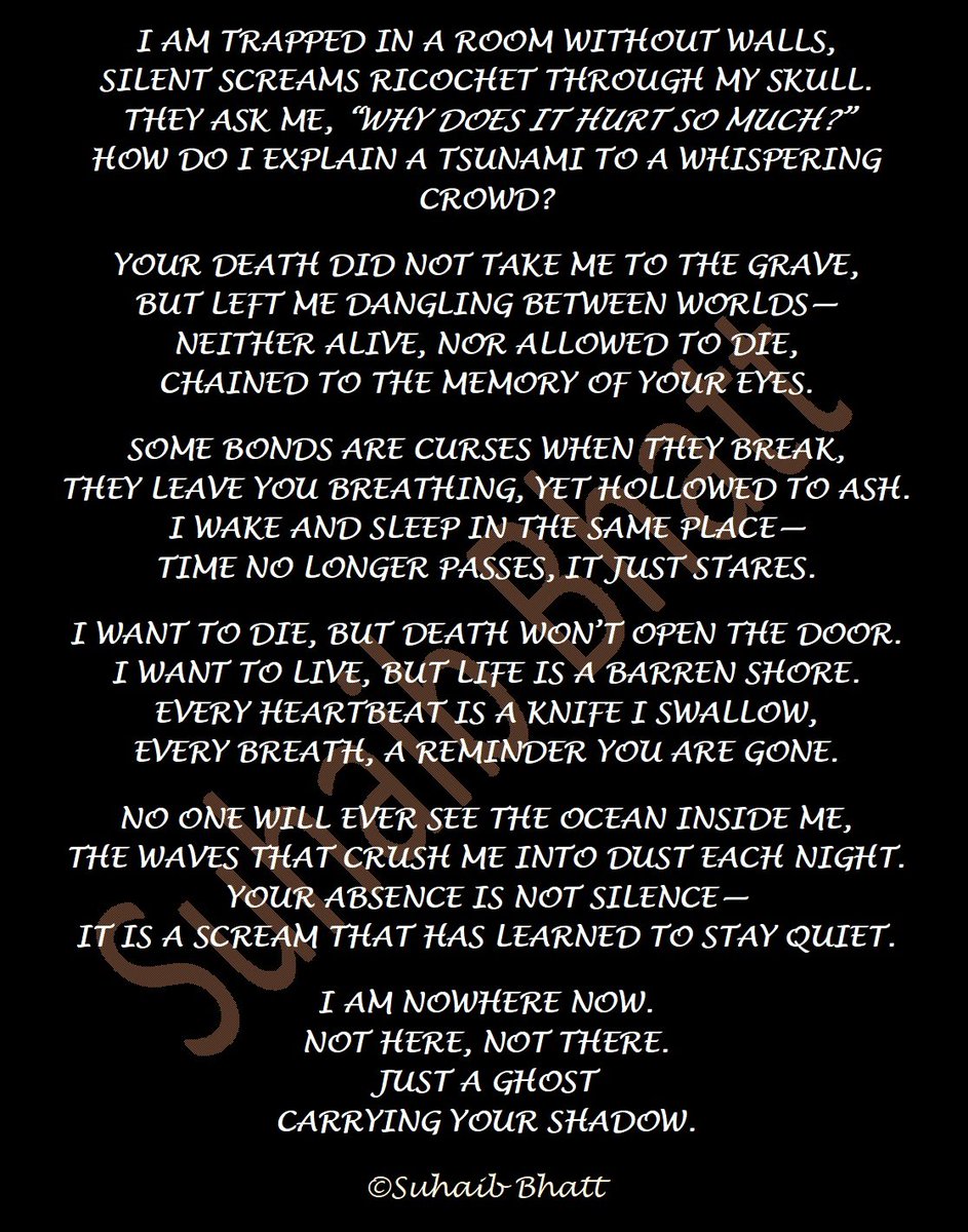 prose_n_pro's tweet photo. Dedicated to all those who lost someone they loved. Those who took a piece of us when they left.

#death 
#friends 
#family 
#deep 
#feeling 
#relatable  
#rare 
#pain
#writersofindia 
#poetry 
#poetrycommunity 
#poetrylovers 
#poetryisnotdead 
#writing 
#writerscommunity https://t.co/G1QCYfsUZJ