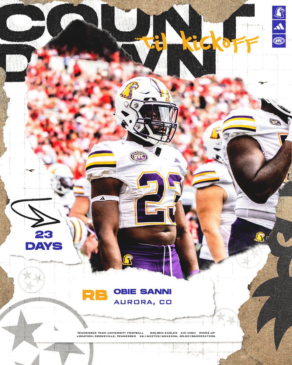 🚨COUNTDOWN TO KICKOFF🚨

2️⃣3️⃣ days… 

#AimHigh | #WingsUp