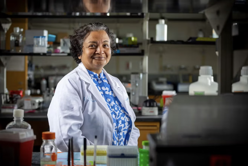 UNC Public Affairs (@unc_paffairs) on Twitter photo Leadership Lens: Dr. Soma Sengupta <a href="/SomaSen79612182/">Soma Sengupta</a>
As a leading neuro-oncologist at UNC Health <a href="/UNC/">UNC-Chapel Hill</a>, Dr. Sengupta is guiding groundbreaking clinical trials that offer new hope for patients with glioblastoma, one of the most aggressive and deadly brain cancers.
Her research Leadership Lens: Dr. Soma Sengupta <a href="/SomaSen79612182/">Soma Sengupta</a>
As a leading neuro-oncologist at UNC Health <a href="/UNC/">UNC-Chapel Hill</a>, Dr. Sengupta is guiding groundbreaking clinical trials that offer new hope for patients with glioblastoma, one of the most aggressive and deadly brain cancers.
Her research