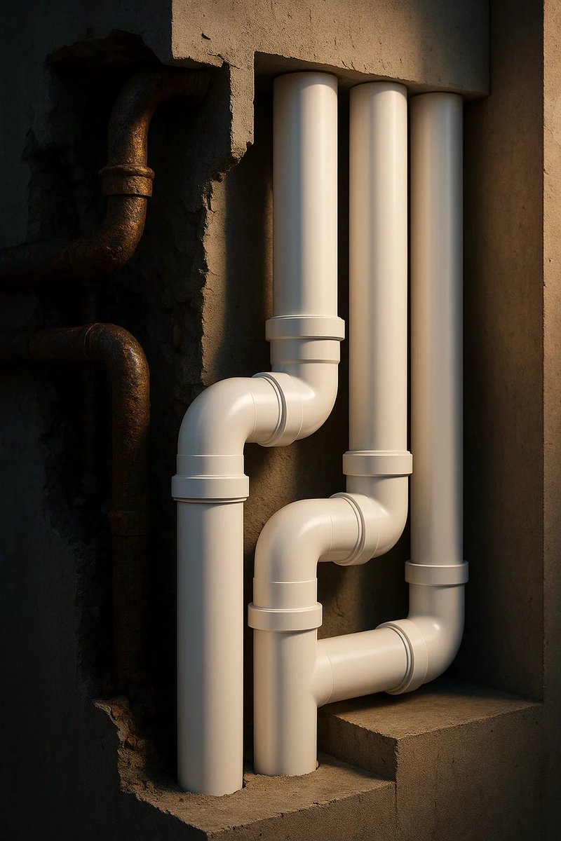 AdamjeeDBuilt's tweet image. Upgrade to uPVC pipes for corrosion-resistant, durable, and cost-effective plumbing solutions! Perfect for any project. #uPVCpipes #Plumbing #WaterSystems #DurablePipes #Construction  #PlumbingSolutions #BuildingMaterials 
Buy Now: adamjeedurabuilt.com/product/upvc-p…