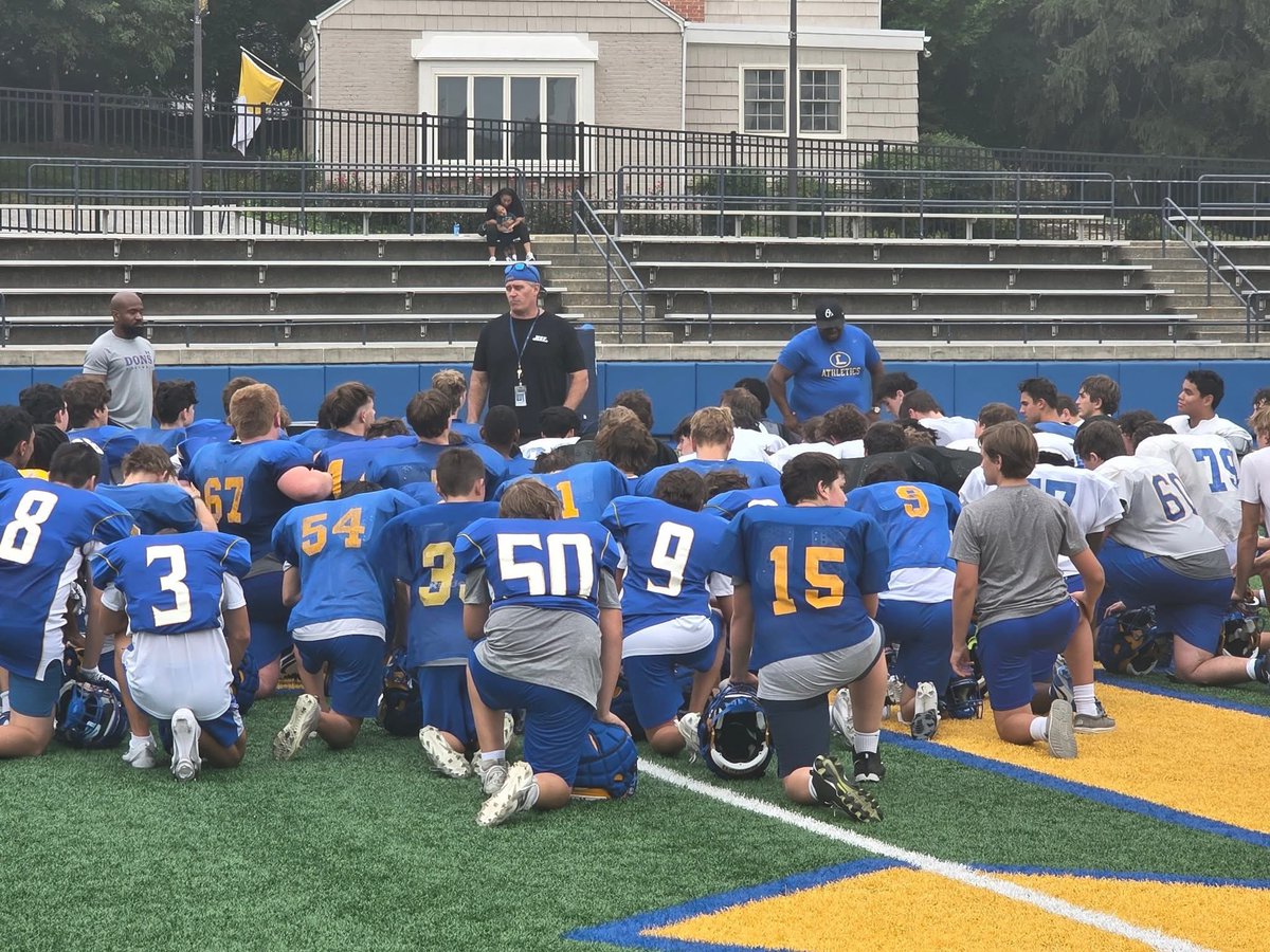 Rich Holzer (@coachrichholzer) on Twitter photo Day 3 time for the shoulder pads to come out…kids are working & learning. Great work Varsity, JV & Middle School! Roll Dons…1-0…TTS! <a href="/TouchdownDons/">Loyola Blakefield Football</a> Day 3 time for the shoulder pads to come out…kids are working & learning. Great work Varsity, JV & Middle School! Roll Dons…1-0…TTS! <a href="/TouchdownDons/">Loyola Blakefield Football</a>