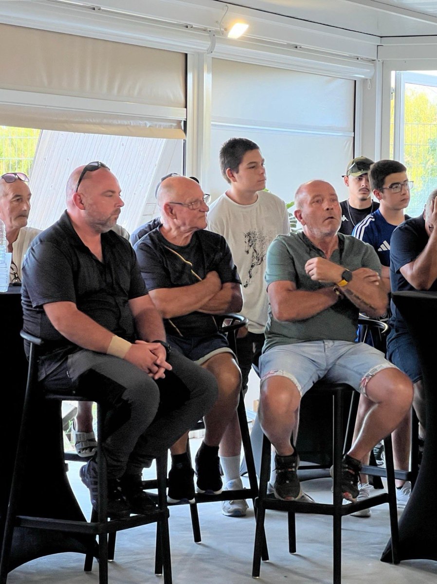 SCBastia's tweet image. Le Vendredi 25 juillet, le Sporting Club di Bastia a organisé son séminaire des volontaires, réunissant 50 participants, allant des nouveaux engagés aux plus expérimentés, âgés de 16 à 77 ans.

Cette rencontre essentielle a permis de présenter le pôle d’activité organisation, les…