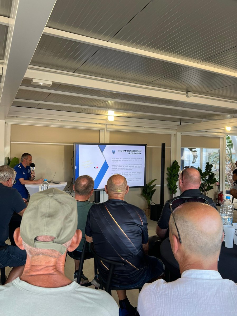 SCBastia's tweet image. Le Vendredi 25 juillet, le Sporting Club di Bastia a organisé son séminaire des volontaires, réunissant 50 participants, allant des nouveaux engagés aux plus expérimentés, âgés de 16 à 77 ans.

Cette rencontre essentielle a permis de présenter le pôle d’activité organisation, les…