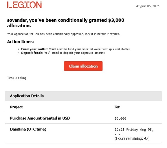 crypto_sov's tweet image. Aaah, @tenprotocol approved me for a $TEN allocation on @legiondotcc! I&apos;ve been supporting the Final Network from its earliest days and it&apos;s great to see how far it&apos;s come, exciting times all around!

(Psst... It&apos;s not too late to join in... legion.cc/ten)