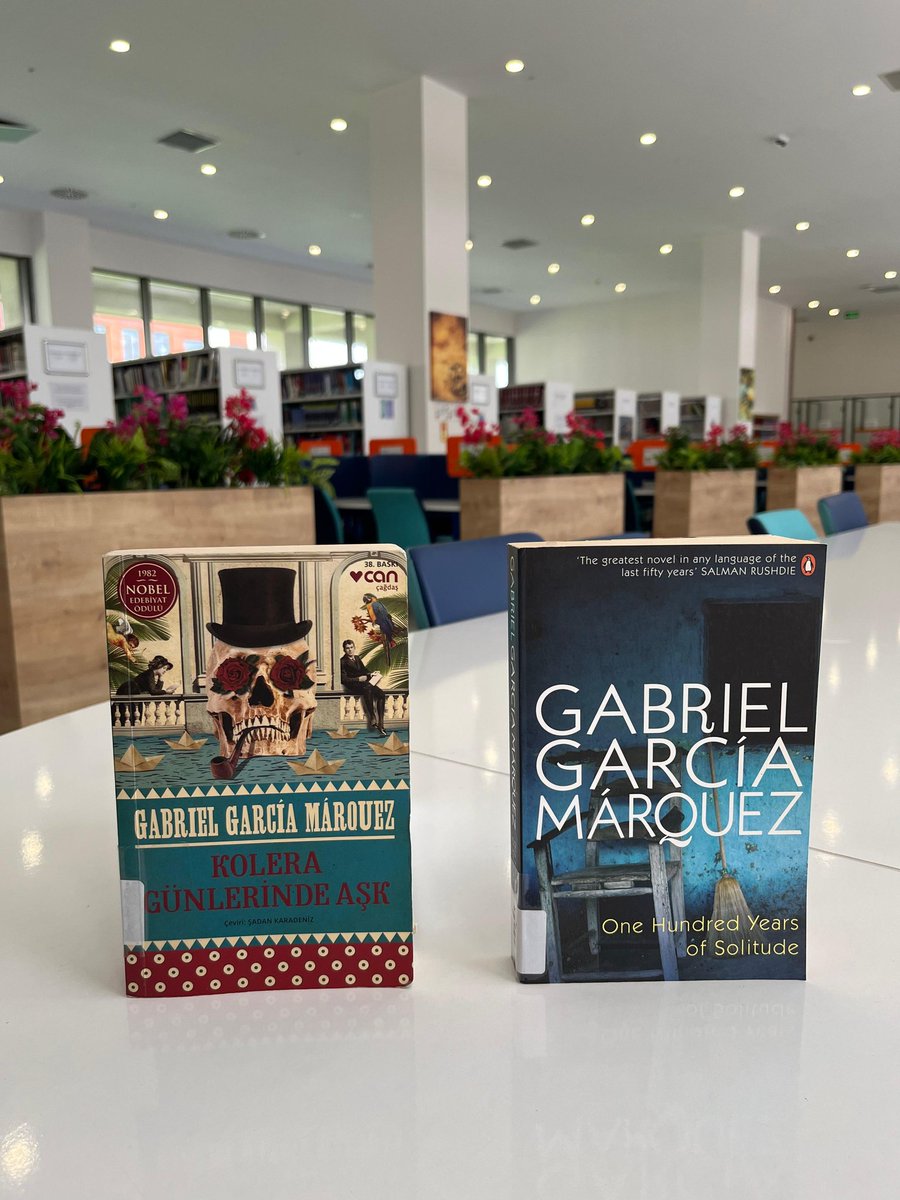 Biruni Kütüphane (@birunikutuphane) on Twitter photo 📚 Haftanın Kitap Önerileri 📚
Bu hafta Latin Amerika edebiyatının usta kalemi Gabriel García Márquez’den iki unutulmaz eseri öneriyoruz✨
📌 Bu iki eserle Gabriel García Márquez’in dünyasına adım atın!🥰
📣Kitaplara kütüphanemizden ulaşabilirsiniz.
<a href="/Biruniedu/">Biruni Üniversitesi</a> <a href="/DrAdnanYuksel/">Adnan Yüksel</a> 📚 Haftanın Kitap Önerileri 📚
Bu hafta Latin Amerika edebiyatının usta kalemi Gabriel García Márquez’den iki unutulmaz eseri öneriyoruz✨
📌 Bu iki eserle Gabriel García Márquez’in dünyasına adım atın!🥰
📣Kitaplara kütüphanemizden ulaşabilirsiniz.
<a href="/Biruniedu/">Biruni Üniversitesi</a> <a href="/DrAdnanYuksel/">Adnan Yüksel</a>