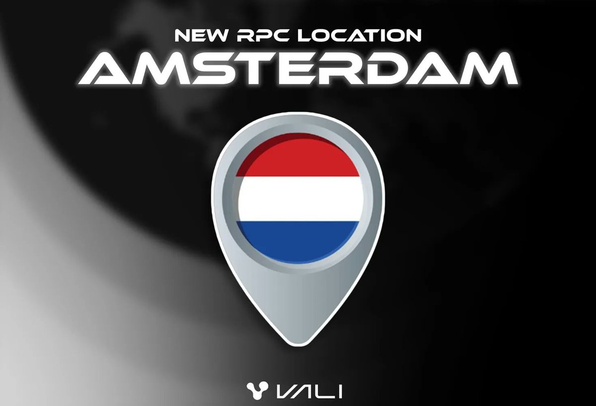 We have just added Amsterdam🇳🇱, resulting in 8 regions covering all main validator locations. 

All you have to do is buy an NFT, join the discord, and immediately get access to all our RPC power.  

We built the infra, good for all HFT teams on Solana. Also might be time to