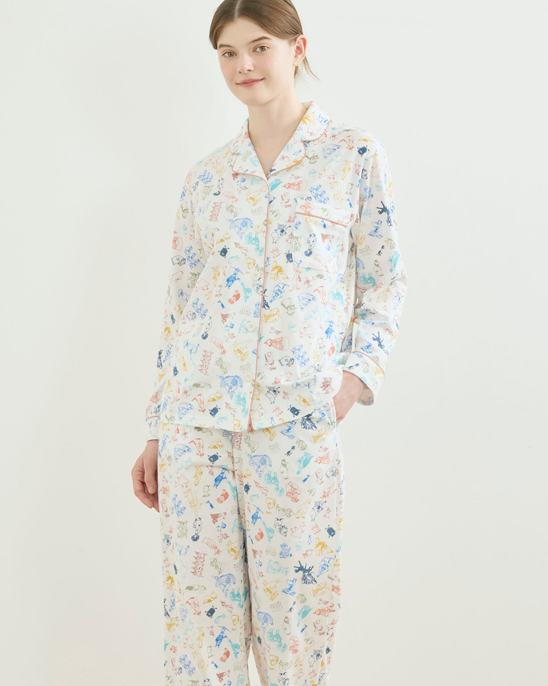ウンナナクール パジャマ ルームウェア セット販売 美品 ウンナナクール PEANUTS × une nana cool