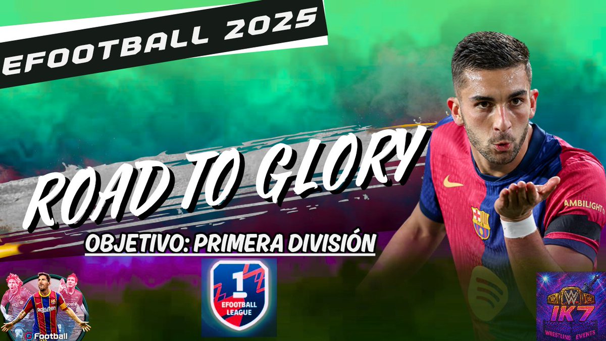Esta noche sobre las 21:30h haremos uno de los últimos directos intentando subir a PRIMERA DIVISIÓN en #eFootball .  

Si mantenemos el nivel del otro día, podríamos estar a 2 streams de lograrlo. Te lo vas a perder? 

➡️ youtube.com/ik791PES