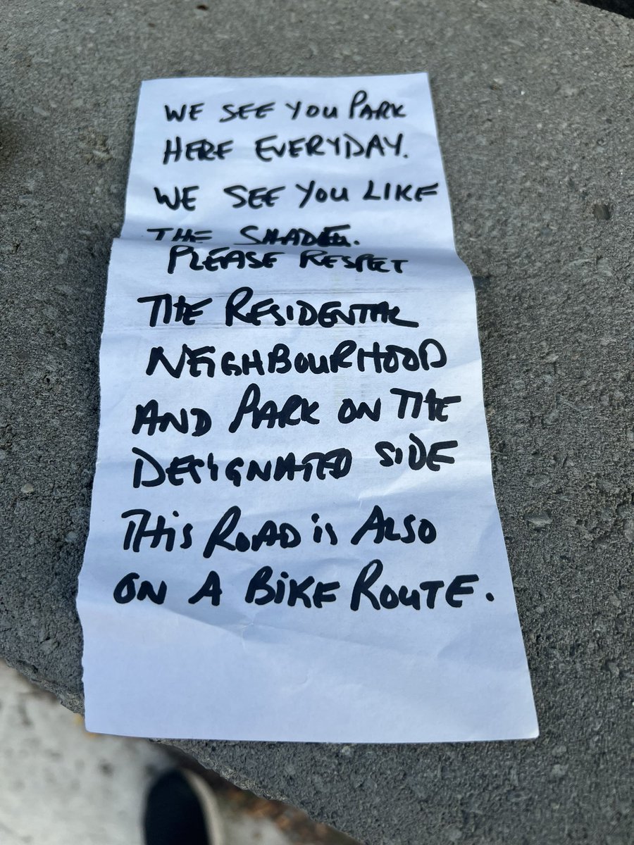 Will this conflict escalate? #cycling #parking