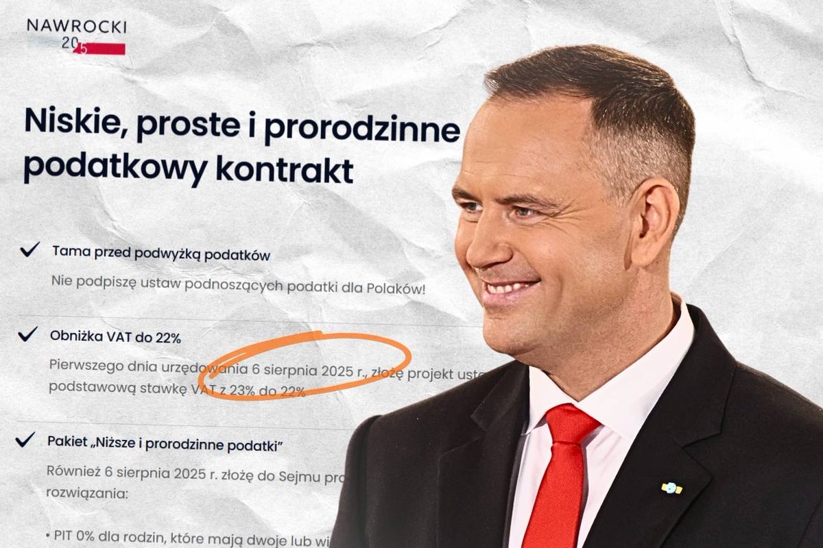 natematpl's tweet photo. Szybko to poszło... Prezydent @NawrockiKn już złamał jedną obietnicę wyborczą 

Przeczytaj tutaj➡️ https://t.co/dWbE1F58Ux https://t.co/evuTcEDHHR