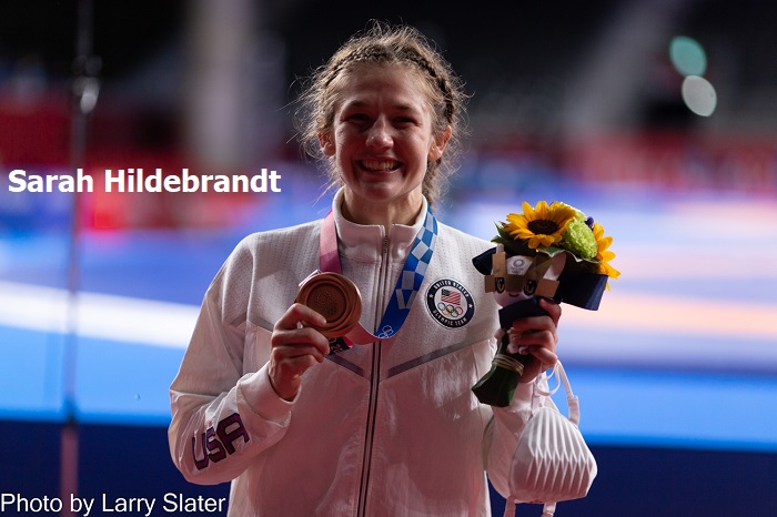 NWHOF (@nwhof) on Twitter photo On August 7, 2021, <a href="/USAWrestling/">USA Wrestling</a>'s <a href="/sarhilde/">Sarah Hildebrandt</a> wins bronze medal in women's freestyle at 2020 Olympics in Tokyo
The U.S. women’s team finished with 4 medals, the most ever by a U.S. women’s Olympic wrestling team
READ more -> go.teamusa.org/3zUtKpd On August 7, 2021, <a href="/USAWrestling/">USA Wrestling</a>'s <a href="/sarhilde/">Sarah Hildebrandt</a> wins bronze medal in women's freestyle at 2020 Olympics in Tokyo
The U.S. women’s team finished with 4 medals, the most ever by a U.S. women’s Olympic wrestling team
READ more -> go.teamusa.org/3zUtKpd