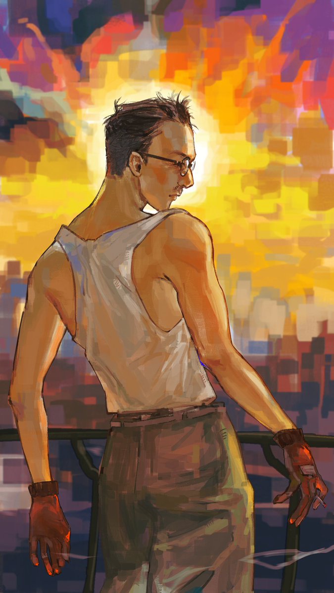 KozmoRaven1610's tweet image. #DiscoElysium  

#KimKitsuragi #Fanart #DigitalArt #Painting