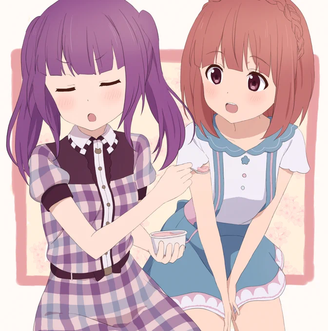 愛花ちゃんを描きました。お誕生日おめでとう! また先日はたくさんのリプやメッセージをいただき、本当にありがとうございました。前向きにがんばっていきます! #アリスギアお絵かき #相河愛花生誕祭